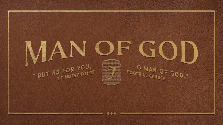 Man of God – Church Sermon Series Ideas